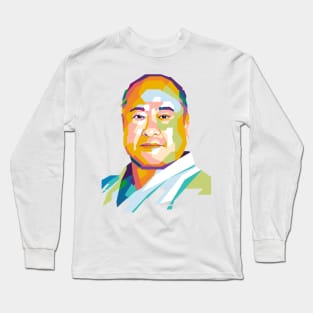 Masutatsu Oyama Popart Uncurvemasutatsu oyama Long Sleeve T-Shirt